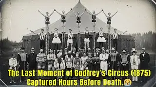 The Last Moment of Godfrey&rsquo;s Circus (1875) &mdash; Captured Hours Before Death