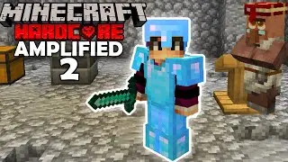 HOW To Get GEARED in Minecraft Hardcore... (Amplified #2)