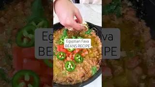 Egyptian Fava Beans (Ful Mudammas) | Easy Bean Recipe! #shorts #beans #beansrecipe