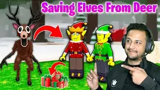 I Saved ALL the Elves in the New Christmas Update! | 99 Nights in the Forest 🎄
