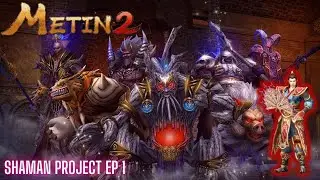 Metin2 Europe Shaman Project Ep 1 (Bonus switching, chest openings)