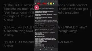 09/11/2022 BINANCE LEARN & EARN quiz answers Earn SKL 🥳 TRU free #binance #learnandearn#freecrypto