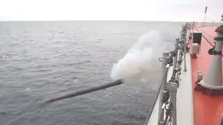 Russia MOD - Peter The Great Nuclear-Powered Missile Cruiser Torpedo Missiles Live Firing [1080p]