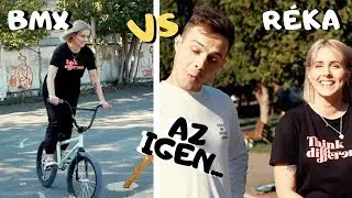 Réka BMXEZNI Tanul - Életében először !!