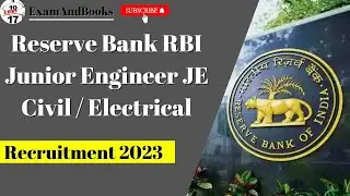 RBI Junior Engineer Notification 2023 | RBI JE Recruitment 2023 | Syllabus, Exam Pattern RBI JE 2023