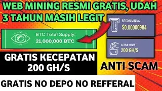 mining resmi grstis🤑total supply 21 juta BTC | situs mining bitcoin gratis yang terbukti membayar