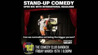 Stand-Up Comedy Open Mic with USA International Headliner!