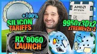 HW News - Arrests Over GPUs, Silicon Tariffs, 9950X3DX2 Rumor, Windows XP, & Dell Vulnerability