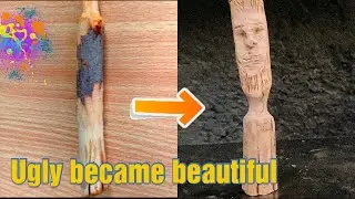 See how I make a beautiful object with wood