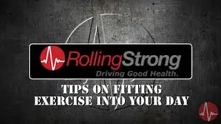 Tips On Fitting Exercise Into Your Day