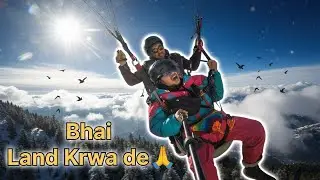 Paragliding in Manali -  Experience | Fun Paragliding in Solang valley, Manali