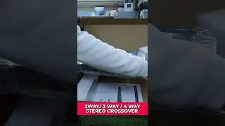 224XL 4-Way Stereo Crossover: Independent gain control, frequency & subwoofer output control. 🎛️🔊