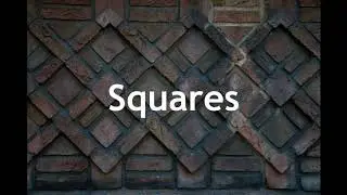 Indigo Waves - Squares