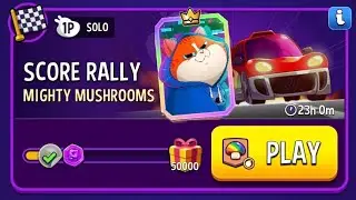 Score rally mighty mushrooms 50000 solo challenge match masters 