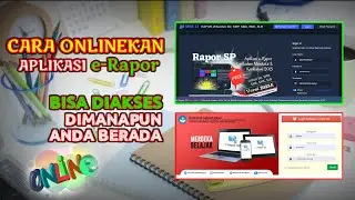 Cara Online Erapor untuk mengerjakan di Banyak Laptop pada Jaringan Internet yang Berbeda