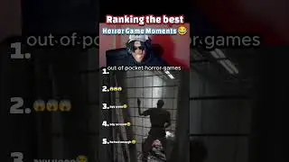 ❗Ranking the best Horror Games moments(more like sus horror moments 😂) #shorts #memes #horror #games