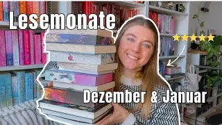 Was ich die letzten Monate gelesen habe 📖✨| Lesemonate Dezember & Januar | Bookaholicgroup