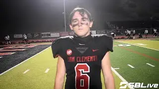 San Clemente RB/DB Blake Allen talks big win over Murrieta Valley, breakout season on offense