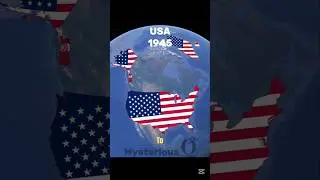 Evolution of USA #trending #shorts #geography #history #mapchart #america  #ww1 #ww2 #ww3 #usa #edit
