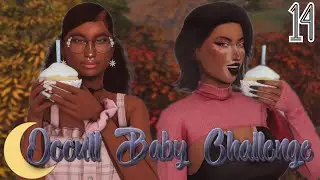 Our Flower Bunny Baby Aged Up! | Sims 4 Occult Baby Challenge | Part 14