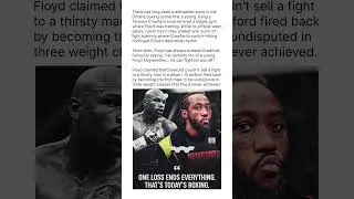 Terence Crawford EXPOSES Floyd Mayweather!