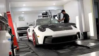 GT3RS 🤝 GT3+ Windshield Protection Film - Fully Protected