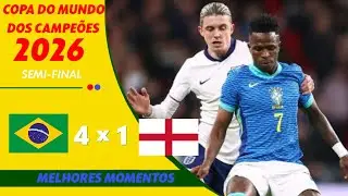 BRASIL X INGLATERRA SEMI FINAL 