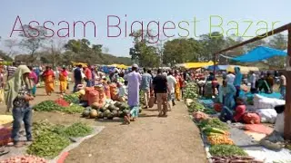 Kajalgaon Sunday Bazar/Biggest Bazar of Assam/2020