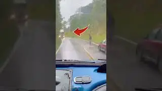 Truck Driver's Worst Nightmare Caught on Camera!