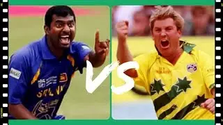 shane warne vs muttiah muralitharan | murali vs warne stats | sportistics