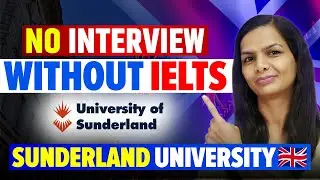No Pre-CAS Interview + Scholarship: UK Admission 2026 - University of Sunderland UK 🎓🇬🇧