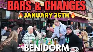 Benidorm - Busy Bars on the Strip & MASSIVE Changes! 😱🍺