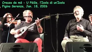 Max ManfredI i Battista Dagnino &ndash; Creuza de m&auml; &ndash; U P&agrave;iže, l'Isola di un'Isola, Figino Serenza