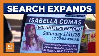 Group continues search for missing Isabella Comas in Globe-Miami