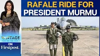 Президент Индии Мурму взлетает с истребителя Rafale | Обзор с Палки Шармой | N18G