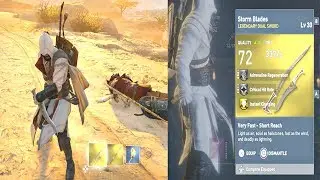 Assassins Creed Origins - Legendary Dual Swords Location & Level 30 Phylake Boss Fight