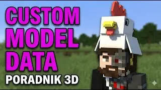 Jak Dodać Custom Itemy i Modele za pomocą CUSTOM MODEL DATA (3D) - Minecraft 1.21.4+
