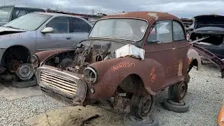 1961 Morris Minor Junkyard Tour