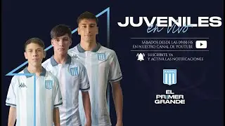 Torneo Juveniles 2025 | EN VIVO | Fecha 25 - Racing Club vs Huracán (Predio Tita)