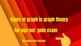 types of graph in graph theory  discrete math