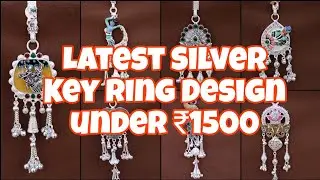 नया डिजाइन चांदी का चाभी रिंग | Latest Bombay Silver Key Ring Design | Chandi Ka Chabhi Ring Design