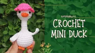 Amigurumi Cute mini duck | Crochet quick tutorial | Easy