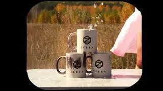 Студия Зебра - Реклама Кружки-хамелеон