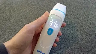 Dr Trust Homedoc Ear and Forehead Digital Thermometer 602 - How to use