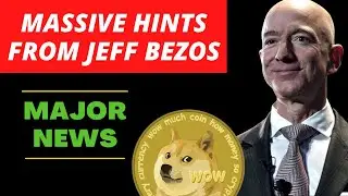 DOGECOIN & CRYPTO ACCEPTANCE MASSIVE HINTS DROPPED BY JEFF BEZOS AND AMAZON | DOGECOIN NEWS