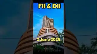 Fll/FPI AND DII Trading Activity on nse || FII AND DII BUY SELL DATA ANALYSIS ||&nbsp;#fiis&nbsp;#diis