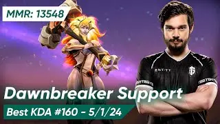 TOBI DAWNBREAKER SOFT SUPPORT 7.37d | Dota 2 Pro Gameplay