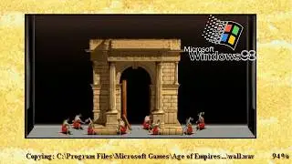 Age of Empires 1 Gold Edition on Windows 98 in 2026