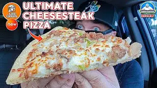 Little Caesars&reg; Ultimate Cheesesteak Pizza Review! 🧀🥩🍕 | 1st Time Trying | theendorsement