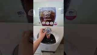 Pouring me a Medium Cup of Diet Dr Pepper Strawberry from the Freestyle machine at Wendy's